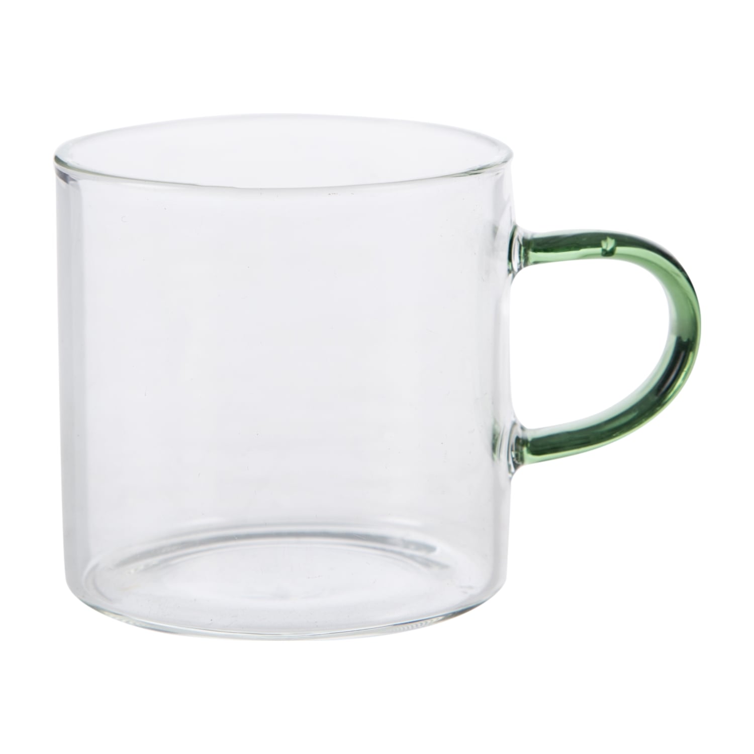 BOROSİLİKAT FİNCAN -YEŞİL 150 ML