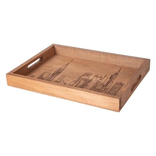  CITY AHŞAP TEPSİ 30X40 CM