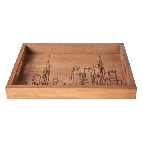  CITY AHŞAP TEPSİ 30X40 CM