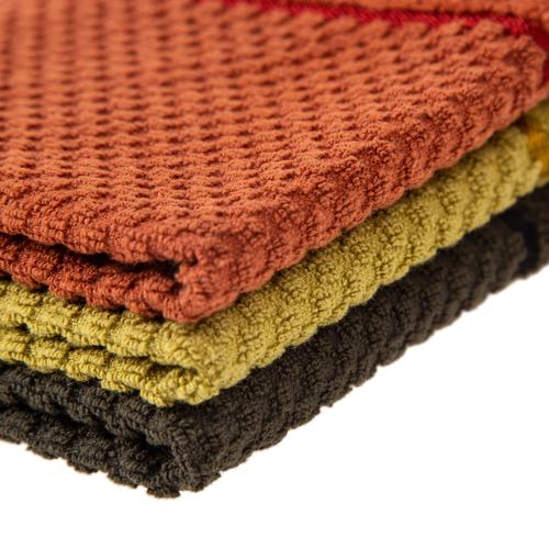  3'LÜ SET TARÇIN-YAĞ YEŞİLİ-HAKİ 30X30 CM