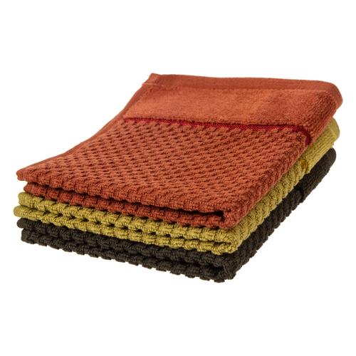  3'LÜ SET TARÇIN-YAĞ YEŞİLİ-HAKİ 30X30 CM