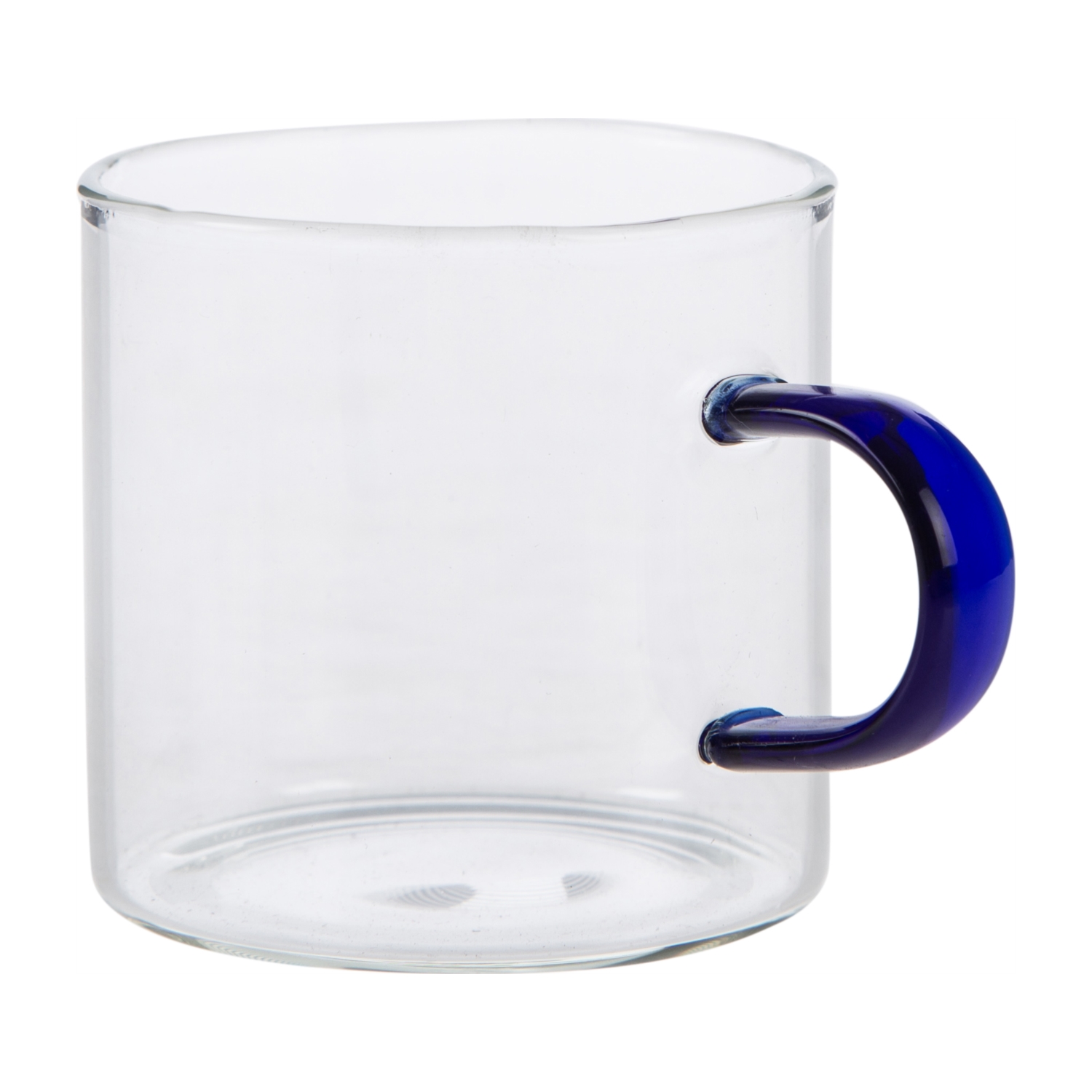 BOROSİLİKAT FİNCAN -MAVİ-150 ML