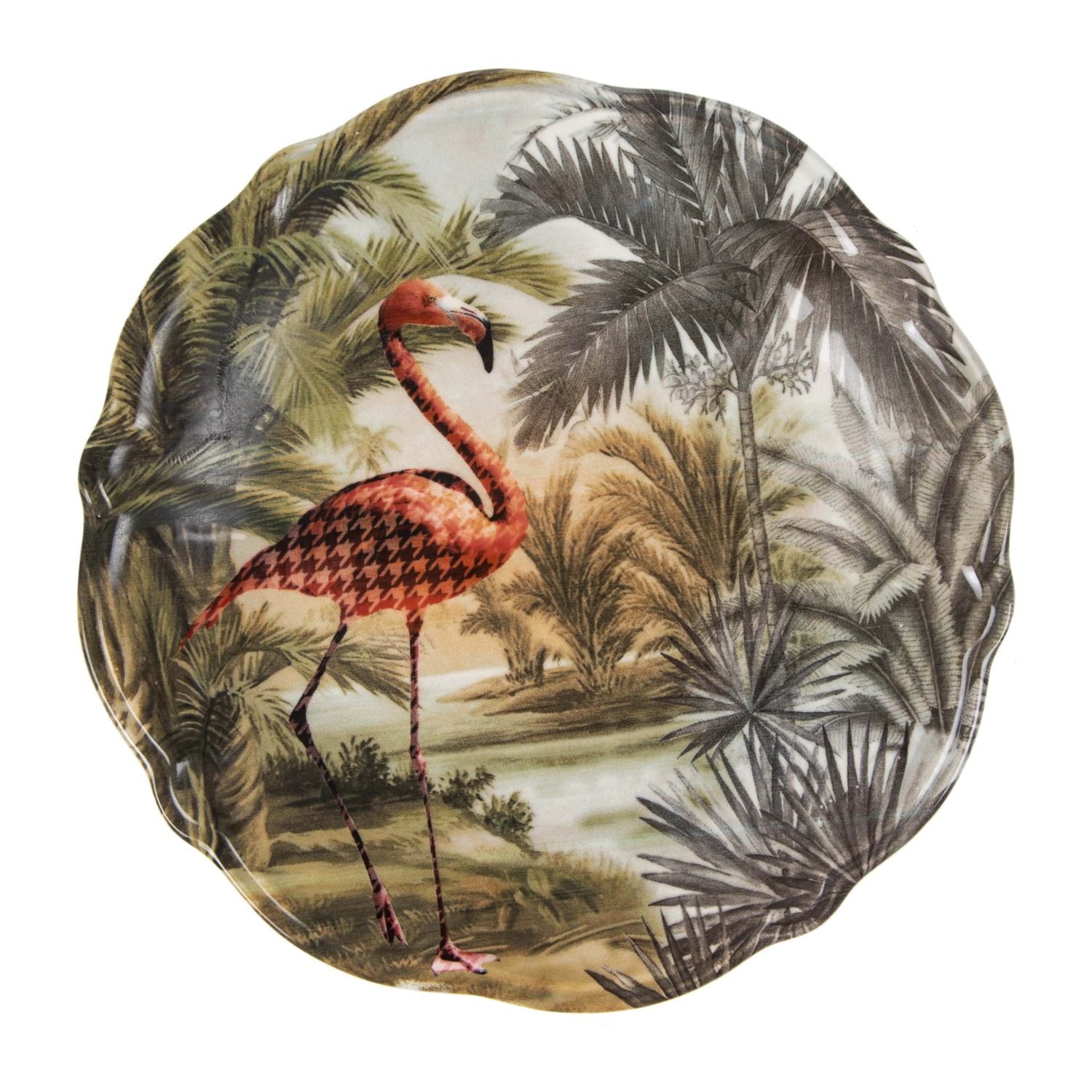 EXOTIC  SERVİS TABAĞI SETİ 6 LI