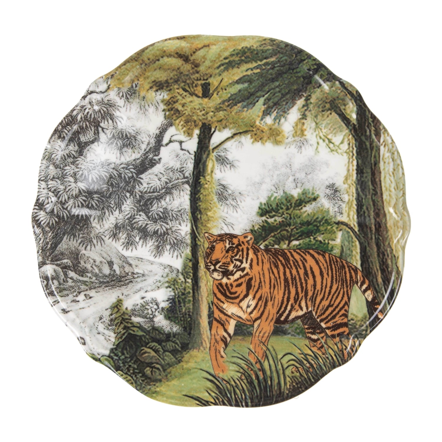 EXOTIC  SERVİS TABAĞI SETİ 6 LI