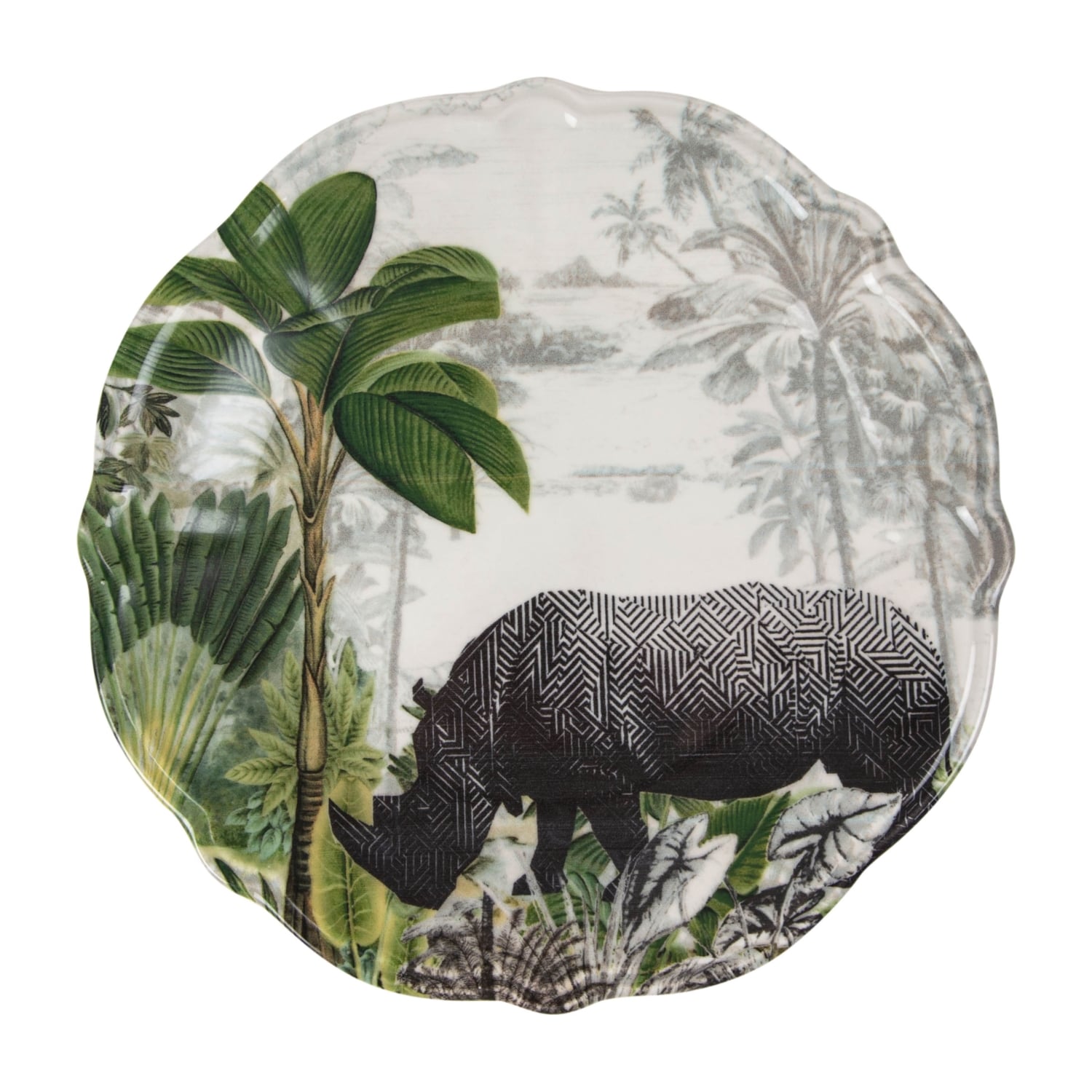 EXOTIC  SERVİS TABAĞI SETİ 6 LI