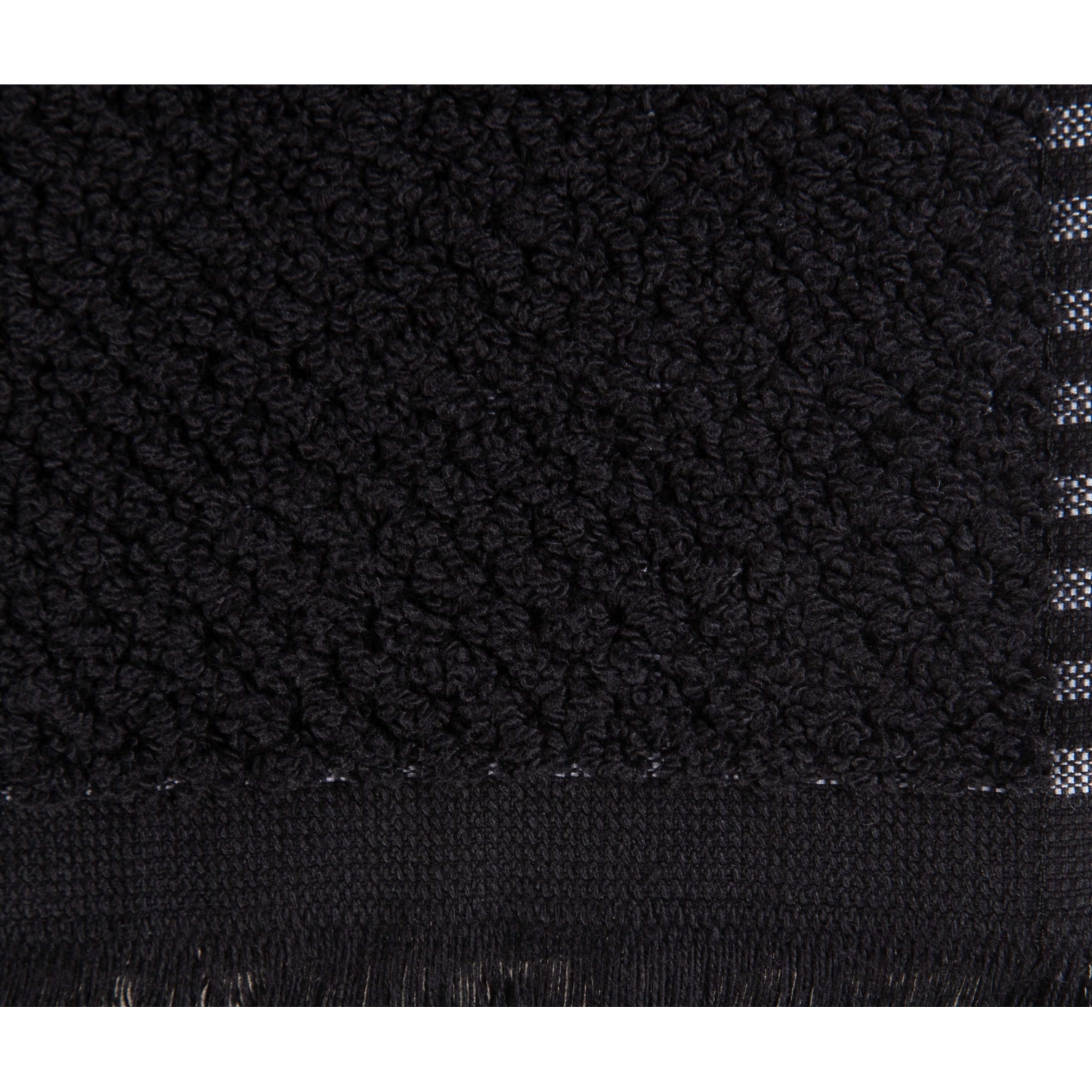 DORA BANYO HAVLUSU SİYAH 70X140 CM