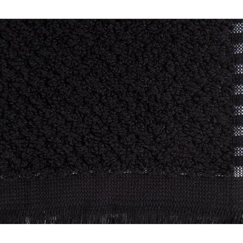  DORA BANYO HAVLUSU SİYAH 70X140 CM