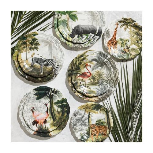  EXOTIC  SERVİS TABAĞI SETİ 6 LI