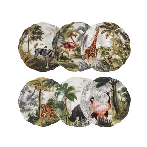  EXOTIC  PASTA TABAĞI SETİ 6 LI