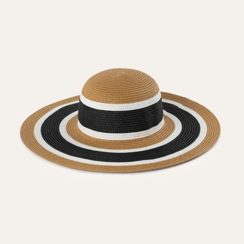  RENKLİ ÇİZGİLİ HASIR ŞAPKA