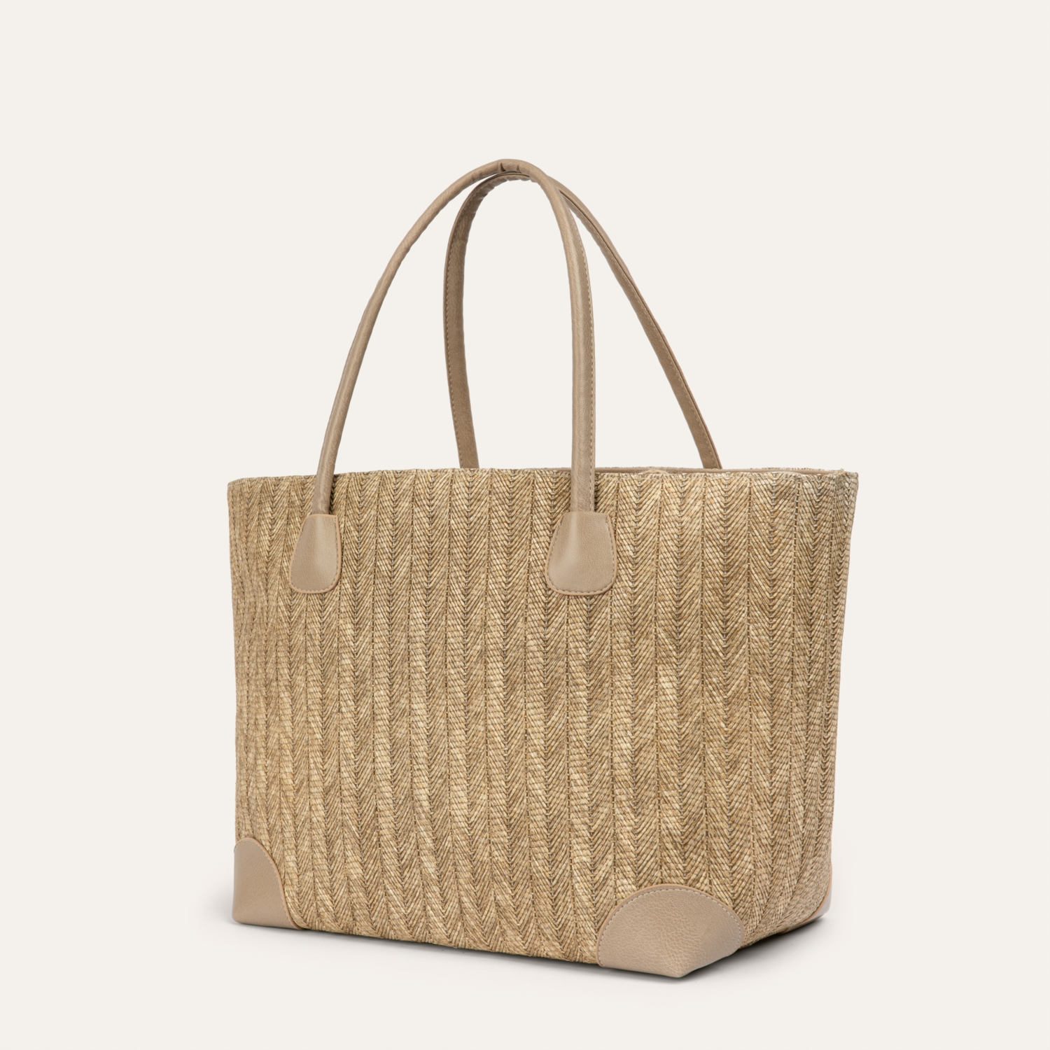 HASIR GÖRÜNÜMLÜ OMUZ ÇANTASI