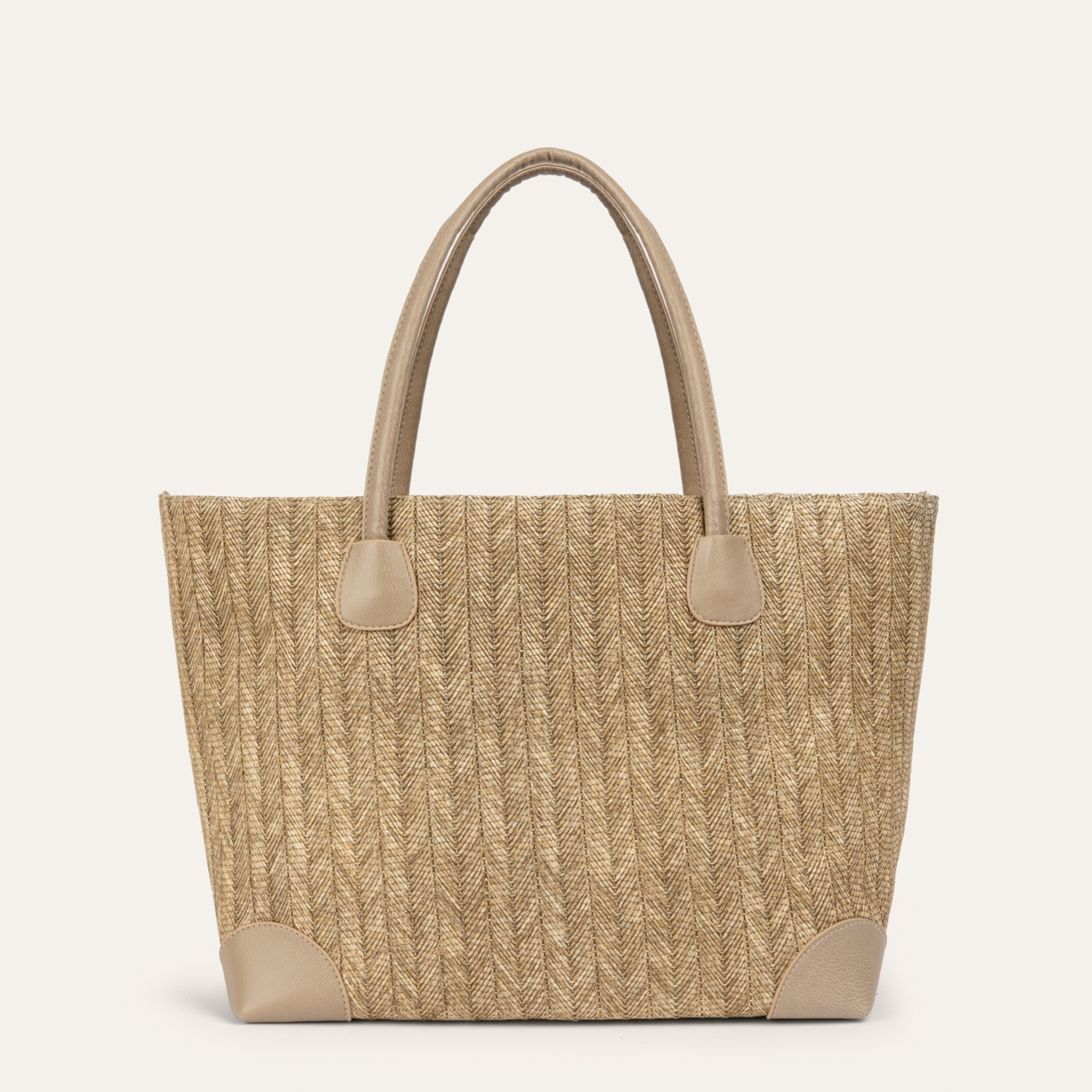 HASIR GÖRÜNÜMLÜ OMUZ ÇANTASI