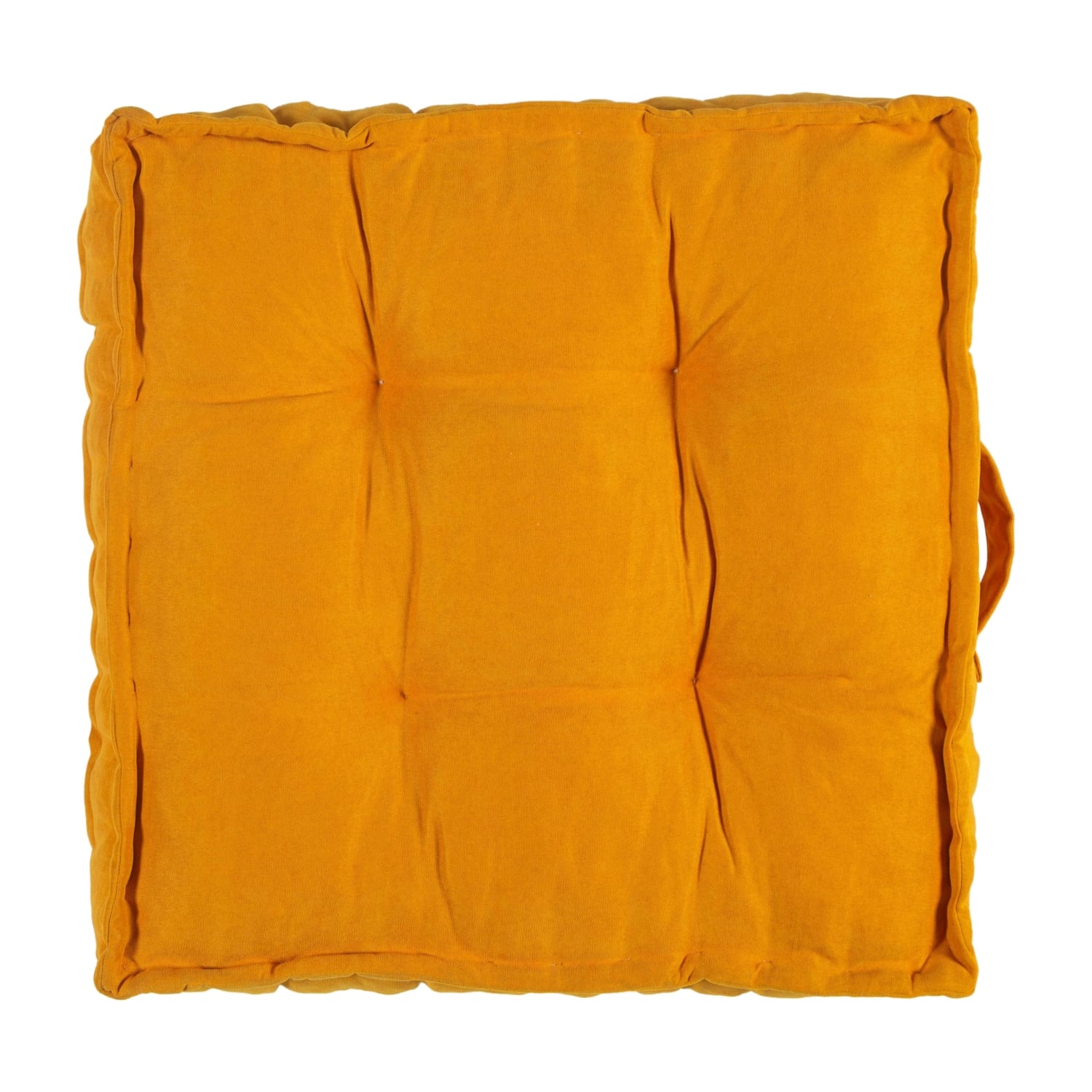 KATIE YER MİNDERİ SARI 60X60X15CM