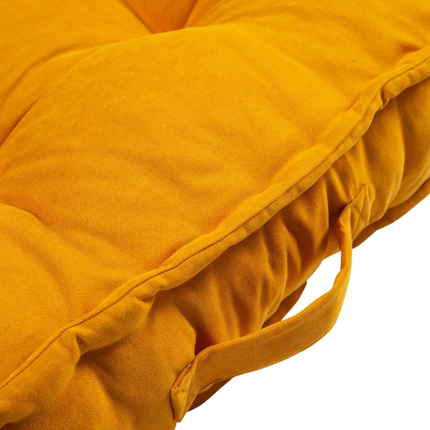 KATIE YER MİNDERİ SARI 60X60X15CM