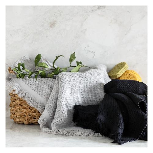  DORA BANYO HAVLUSU SİYAH 70X140 CM