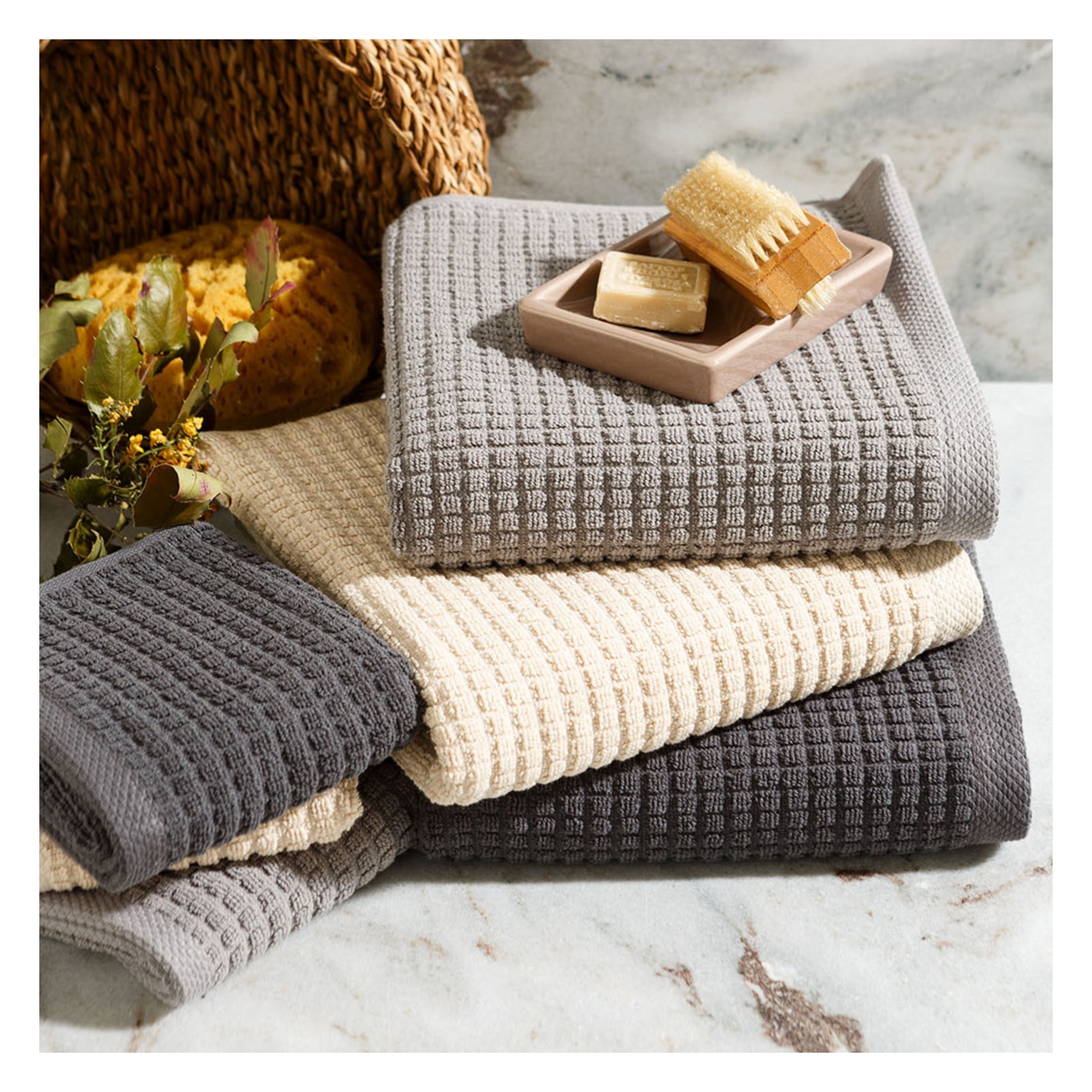 ZENİT ANTRASİT HAVLU 30X50 CM