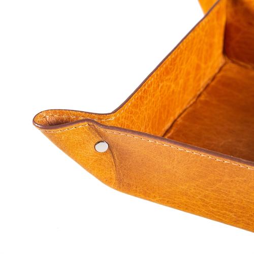  PELLE CATCH DERİ ORGANİZER AÇIK KAHVE 15X15