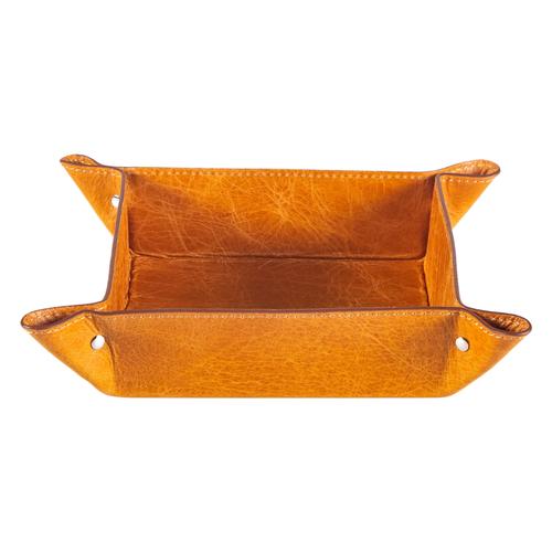  PELLE CATCH DERİ ORGANİZER AÇIK KAHVE 15X15