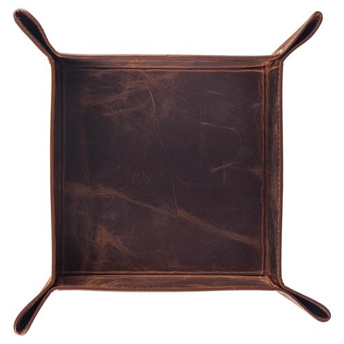  PELLE CATCH DERİ ORGANİZER KOYU KAHVE 15X15