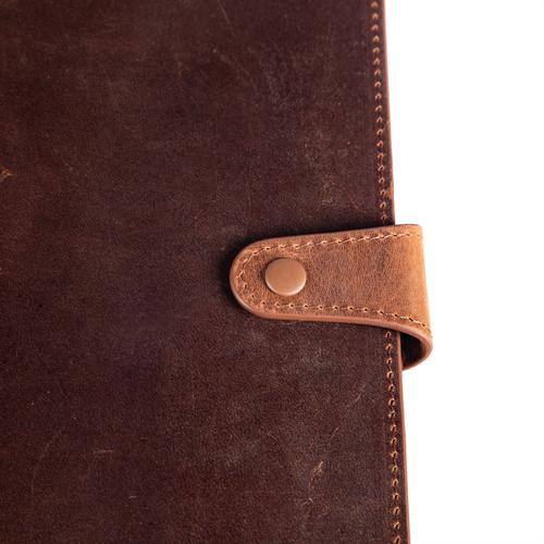  PELLE DERİ ORGANİZER KOYU KAHVE 23X28