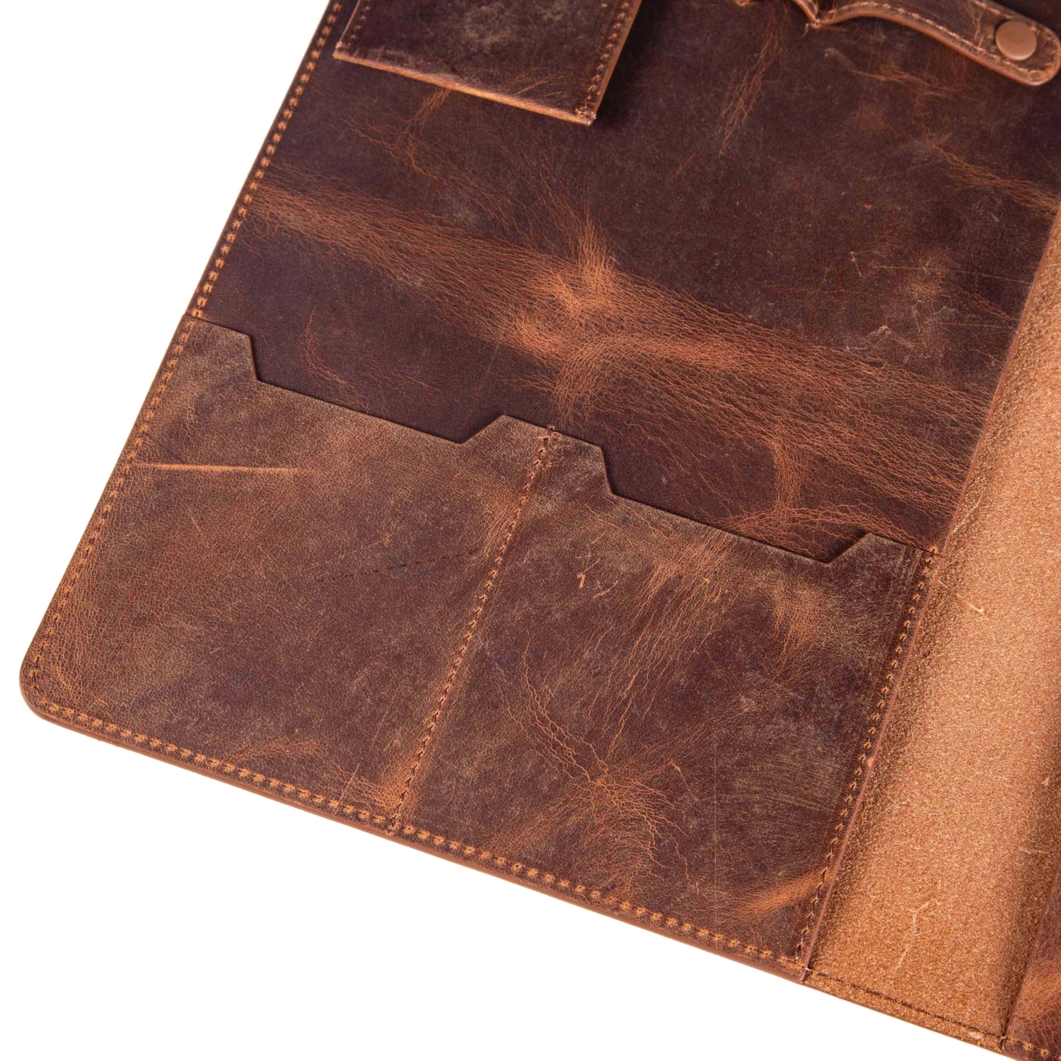 PELLE DERİ ORGANİZER KOYU KAHVE 23X28