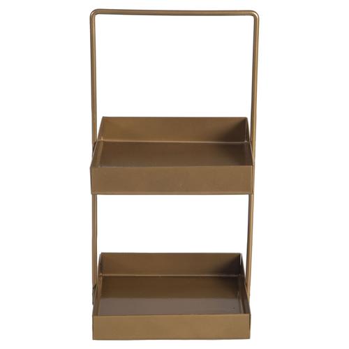  JOYAS ORGANİZER KARE GOLD 17x17x32