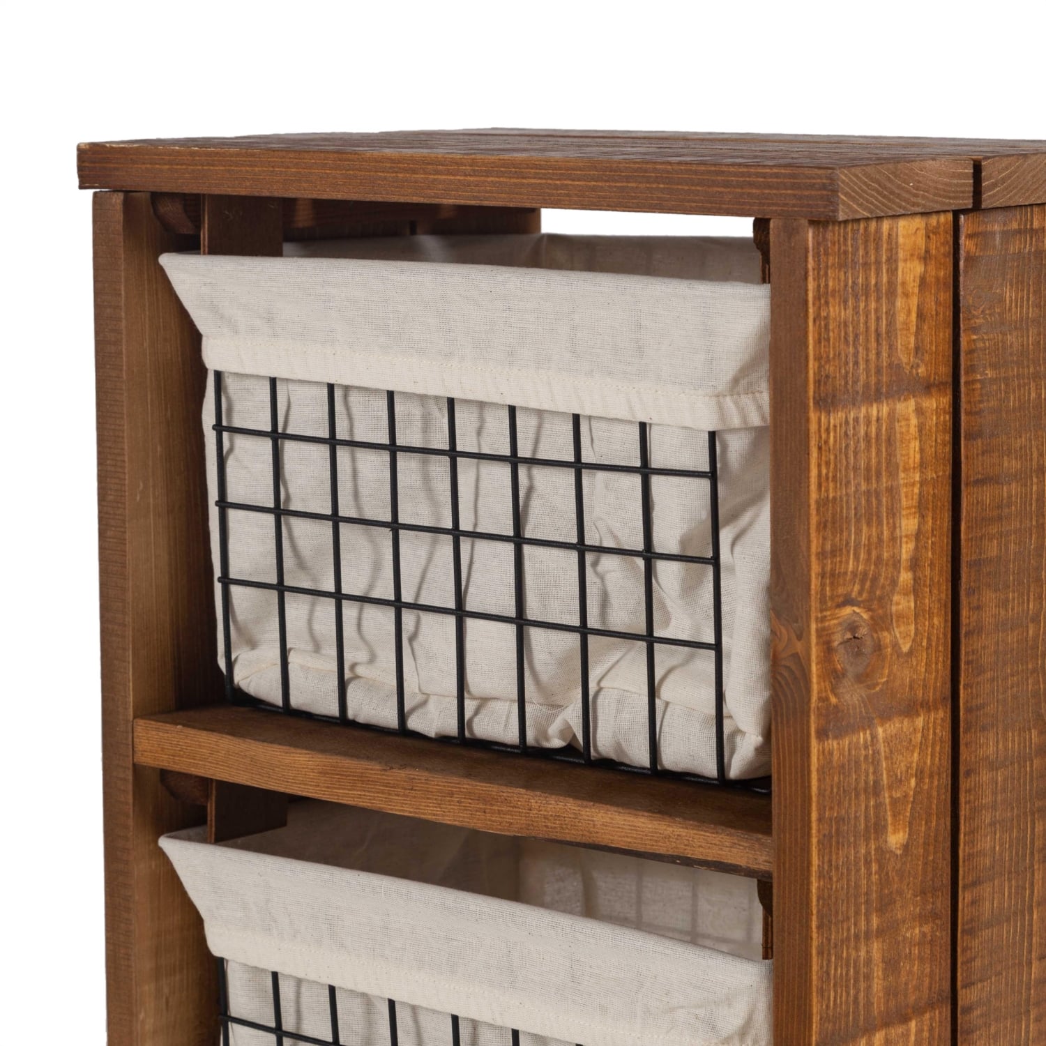 3 KATLI METAL TEL SEPETLİ MUTFAK TEZGAHI