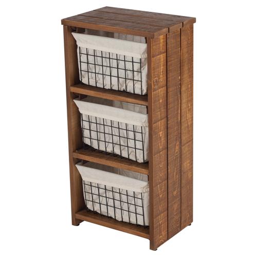  3 KATLI METAL TEL SEPETLİ MUTFAK TEZGAHI