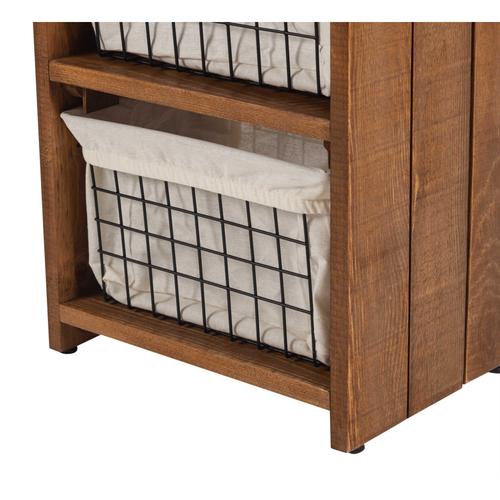  4 KATLI METAL TEL SEPETLİ MUTFAK TEZGAHI