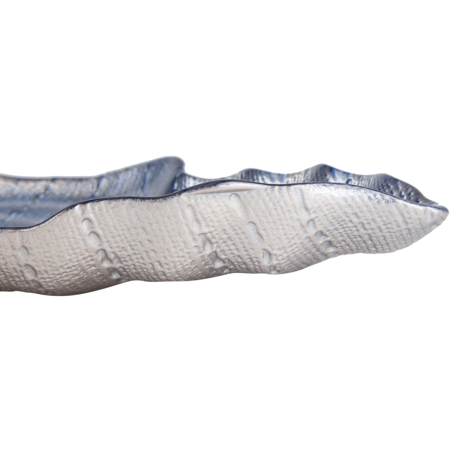 SCALLOP DEKORATİF TABAK 41X26X5CM
