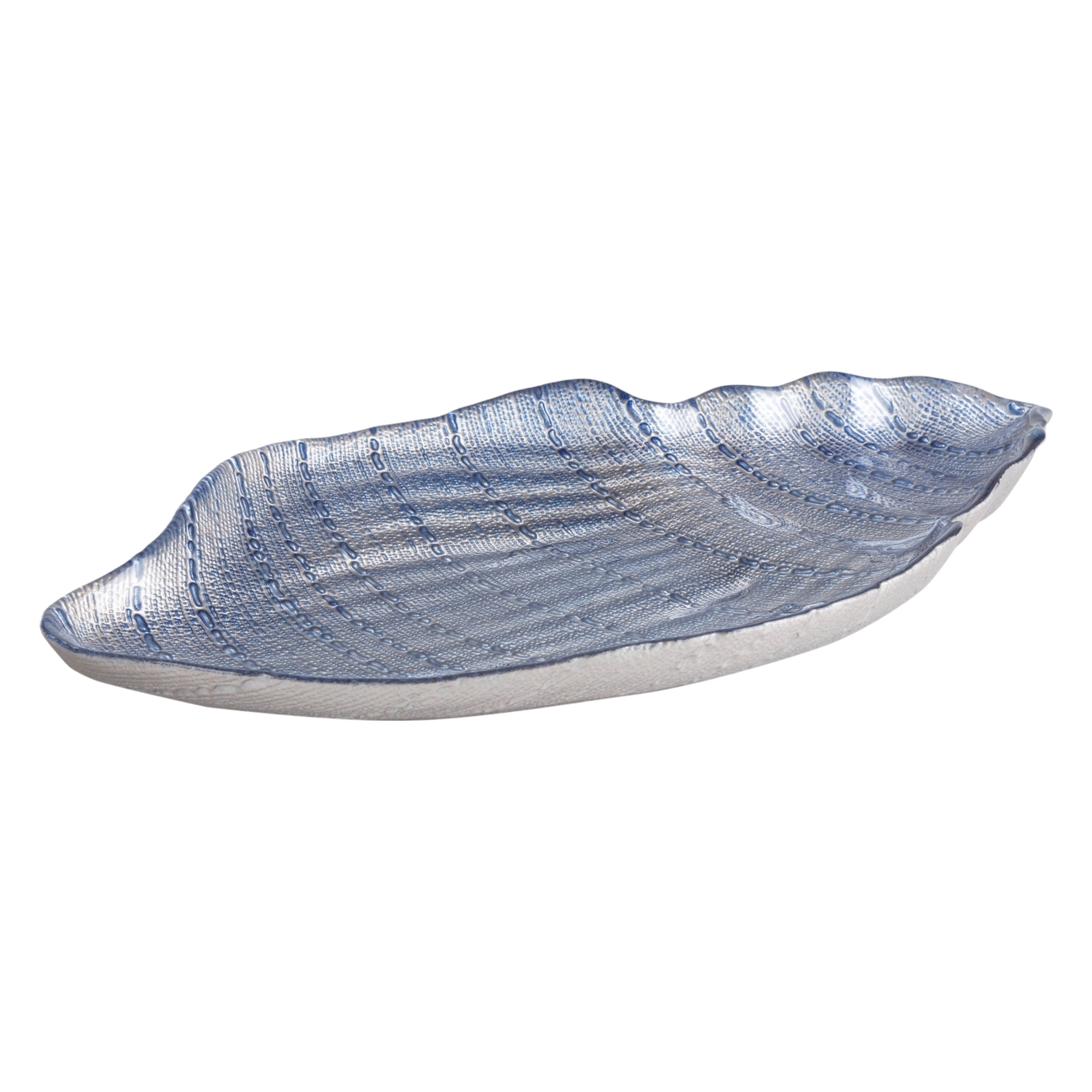 SCALLOP DEKORATİF TABAK 41X26X5CM