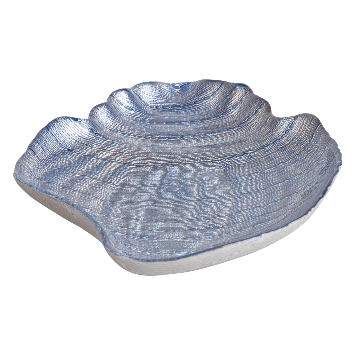 SCALLOP DEKORATİF TABAK 41X26X5CM