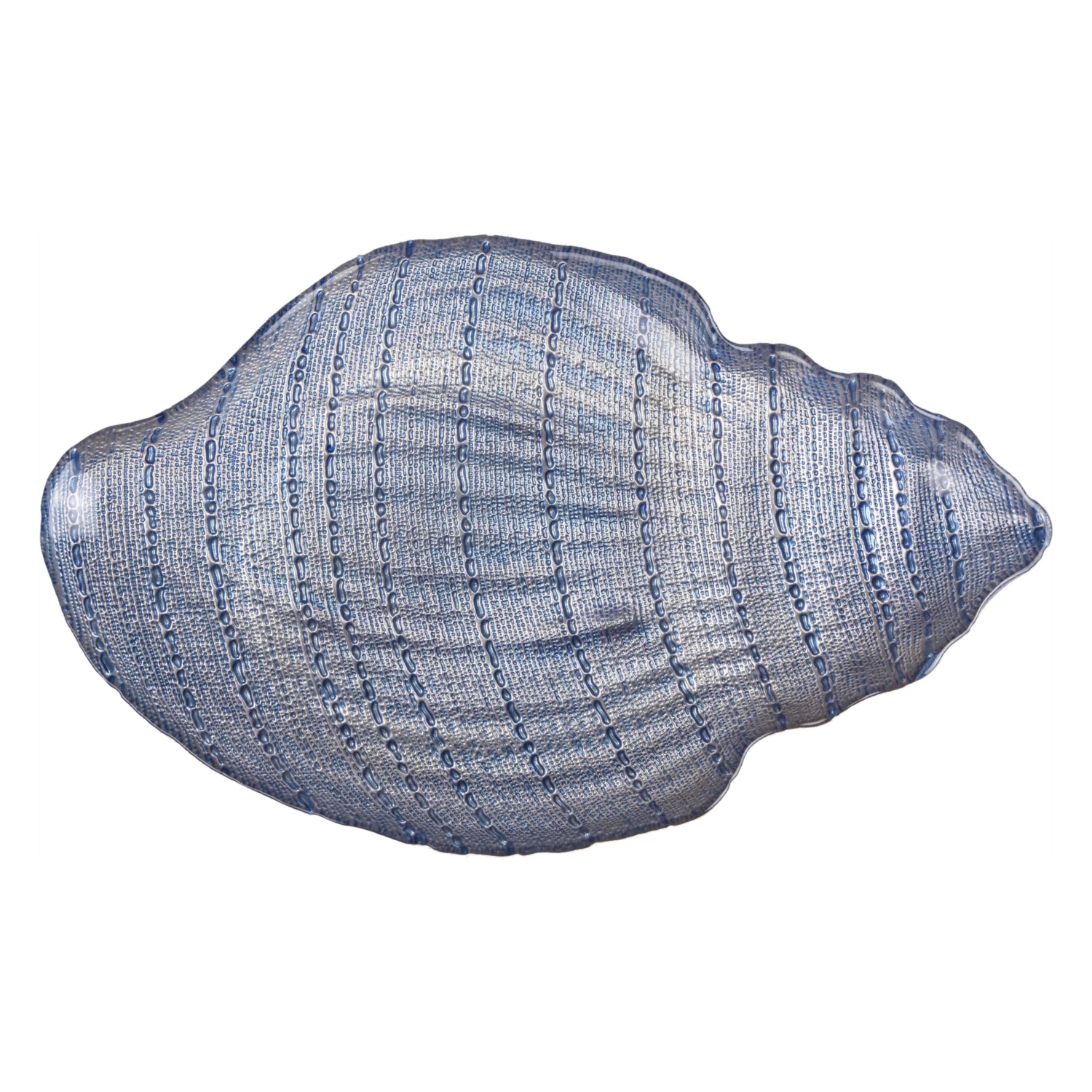 SCALLOP DEKORATİF TABAK 41X26X5CM