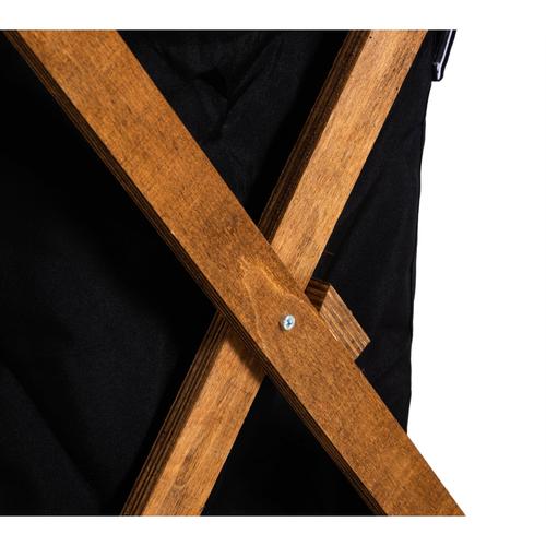  KATLANABİLİR ÇAMAŞIR SEPETİ SİYAH