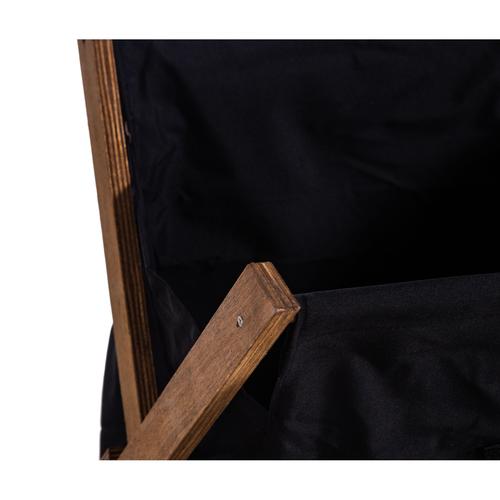  KATLANABİLİR ÇAMAŞIR SEPETİ SİYAH