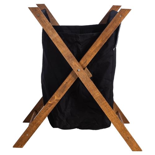  KATLANABİLİR ÇAMAŞIR SEPETİ SİYAH