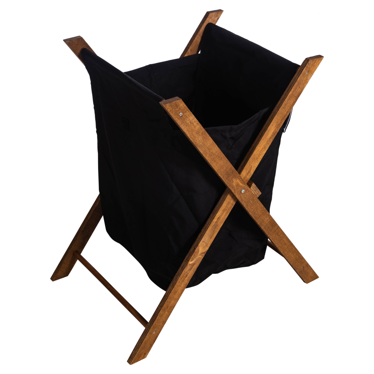 KATLANABİLİR ÇAMAŞIR SEPETİ SİYAH