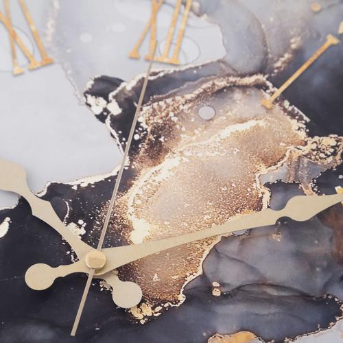  SHADOW MARBLE DUVAR SAATİ 35 CM