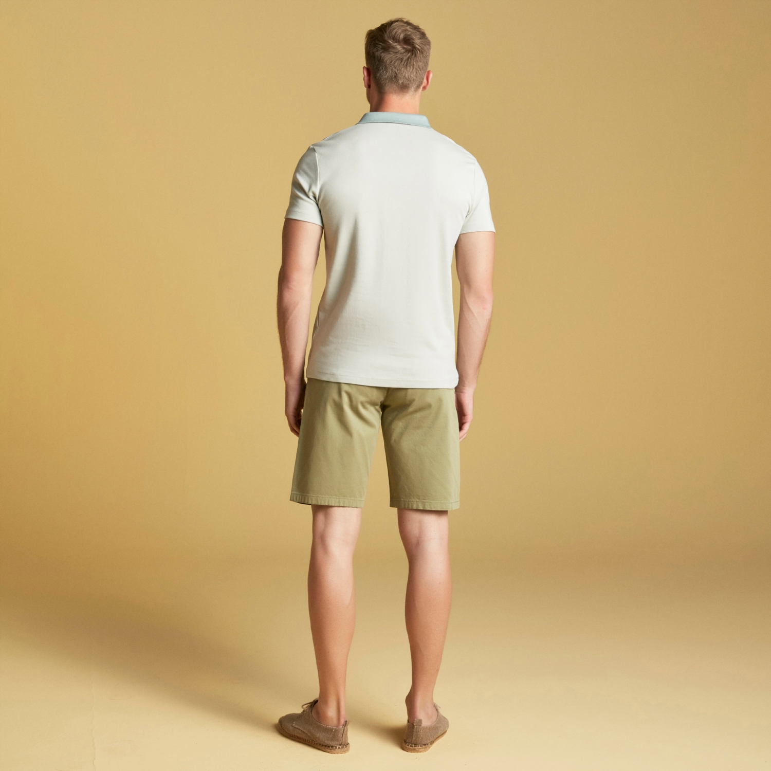 POLO YAKA FERMUAR DETAYLI PAMUK T-SHIRT