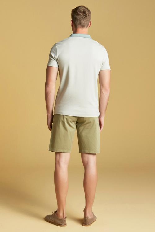  POLO YAKA FERMUAR DETAYLI PAMUK T-SHIRT