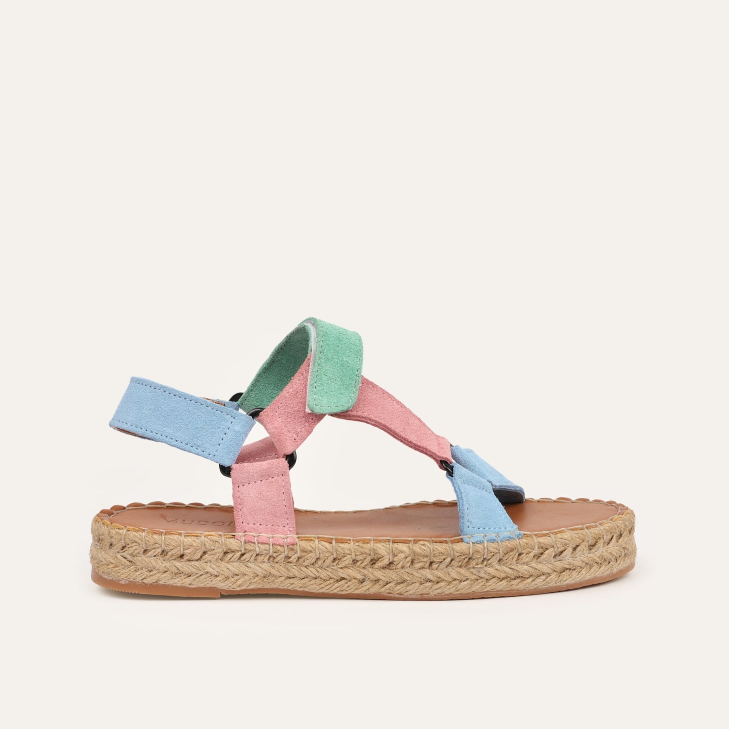 SÜET ESPADRİL TABAN SANDALET