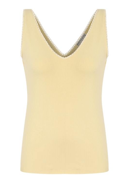  V YAKA DÖKÜMLÜ ÖRME ATLET