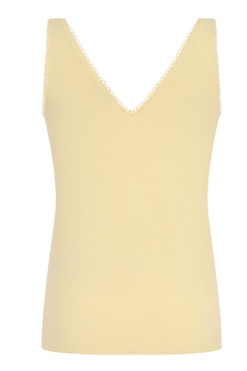  V YAKA DÖKÜMLÜ ÖRME ATLET