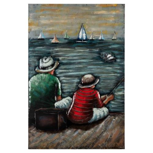  LA PESCA YAĞLI BOYA TABLO 90X60CM