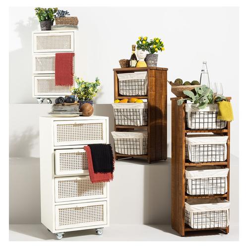  4 ÇEKMECELİ MUTFAK DOLABI MDF PATİNE CİLA