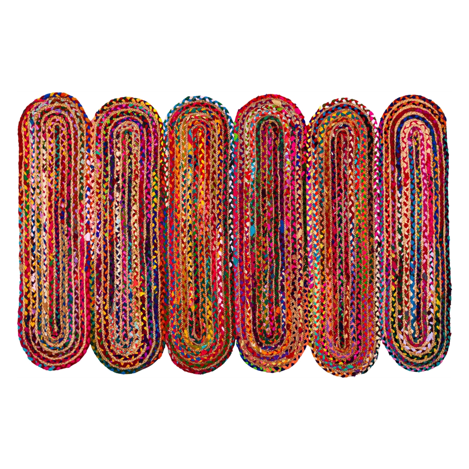 SISHA KIVRIMLI JÜT HALI RENKLİ 160X230CM