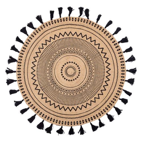  HOLA MOTIF PÜSKÜLLÜ JÜT GÖRÜNÜMLÜ YOLLUK 120CM