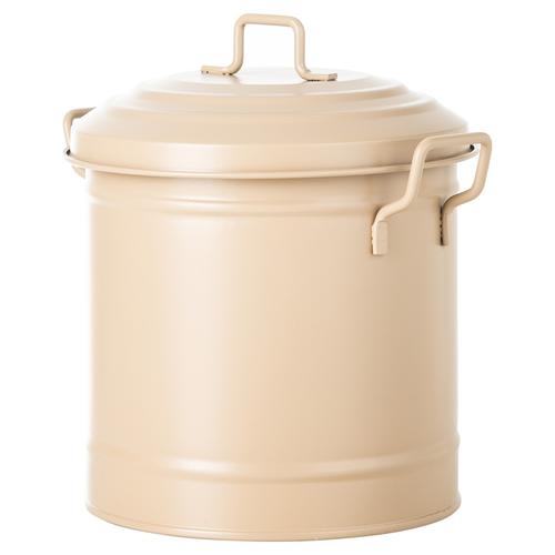  MİNİ ÇÖP KOVASI MAT KREM 3,5 LT