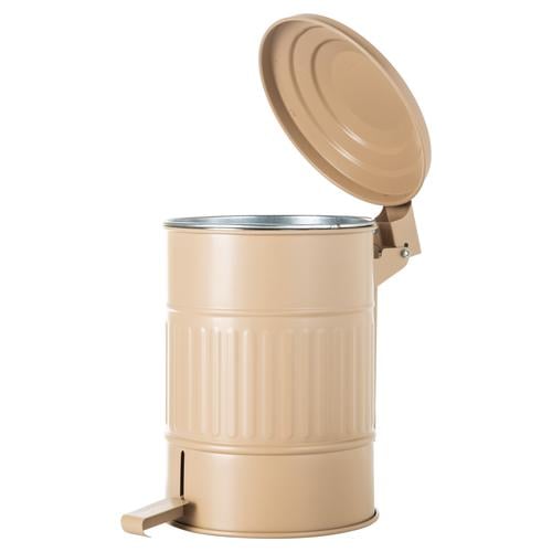 PEDALLI ÇÖP KOVASI MAT KREM 8 LT