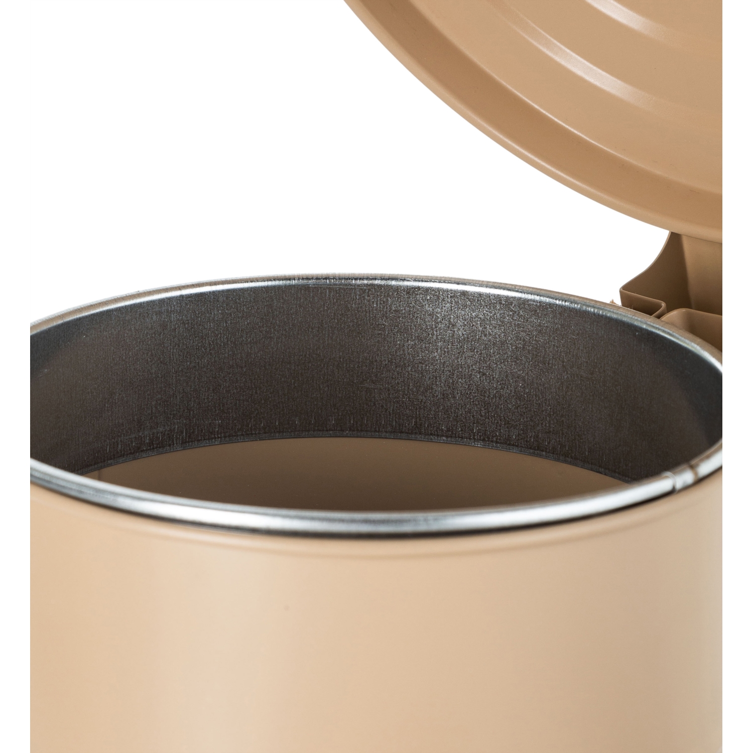 PEDALLI ÇÖP KOVASI MAT KREM 8 LT